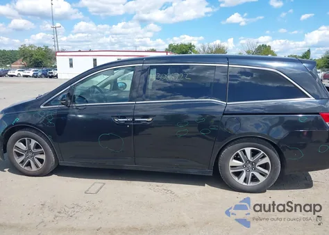 2014 Honda Odyssey Touring/Touring Elite from USA, damaged, VIN 5FNRL5H95EB045149